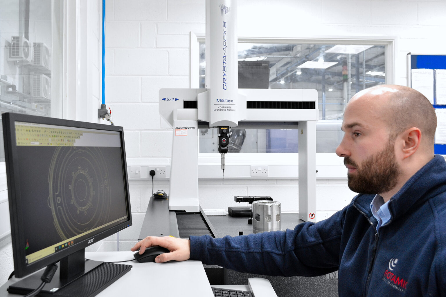 Mitutoyo CMM Provides Speed And Precision To Rotamic - Mitutoyo Mexico