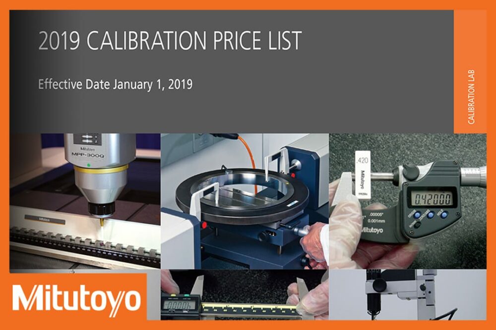 PreviewCalibrationPriceList Mitutoyo Mexico